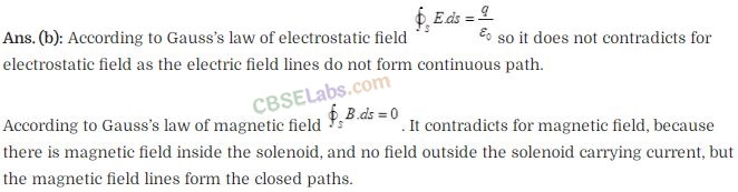 Magnetism And Matter NCERT Exemplar Class 12