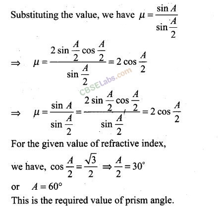 NCERT Exemplar Class 12 Physics Chapter 9 Ray Optics and Optical Instruments-24