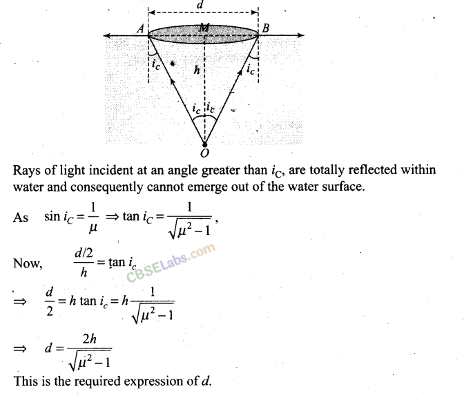 NCERT Exemplar Class 12 Physics Chapter 9 Ray Optics and Optical Instruments-40