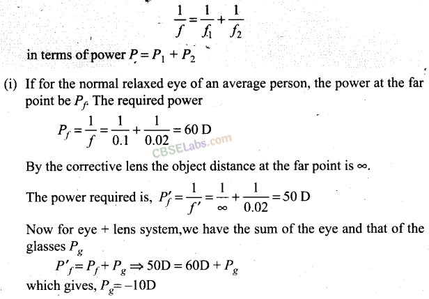 NCERT Exemplar Class 12 Physics Chapter 9 Ray Optics and Optical Instruments-42