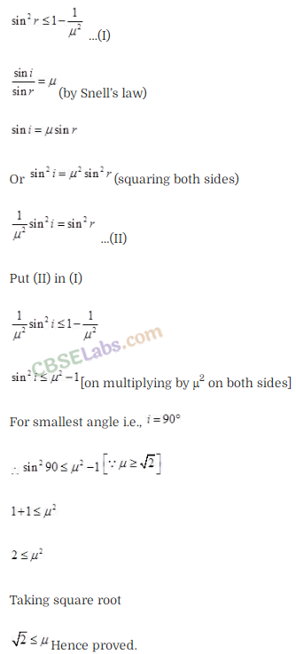 NCERT Exemplar Class 12 Physics Chapter 9 Ray Optics and Optical Instruments-45