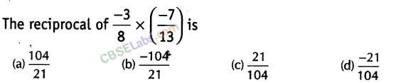 NCERT Exemplar Class 8 Maths Chapter 1 Rational Numbers-10