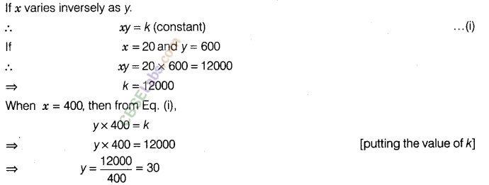 NCERT Exemplar Class 8 Maths Chapter 10 Direct and Inverse Proportion 34