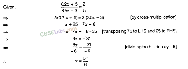 NCERT Exemplar Class 8 Maths Chapter 4 Linear Equations in One Variable-31