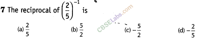 NCERT Exemplar Class 8 Maths Chapter 8 Exponents and Powers Img 1
