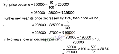 NCERT Exemplar Class 8 Maths Chapter 9 Comparing Quantities Img 3