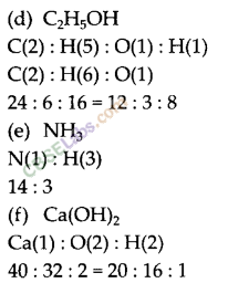 NCERT Exemplar Class 9 Science Chapter 3 Atoms and Molecules Img 11