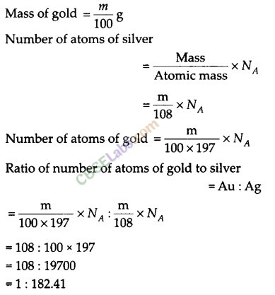 NCERT Exemplar Class 9 Science Chapter 3 Atoms and Molecules Img 28