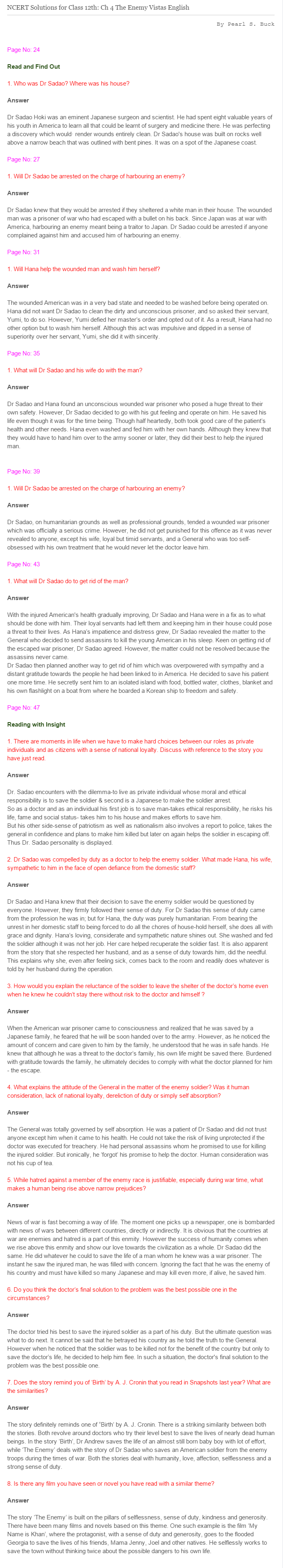 NCERT-Solutions-For-Class-12-Vistas-English-Journey-to-the-End-of-the-Earth