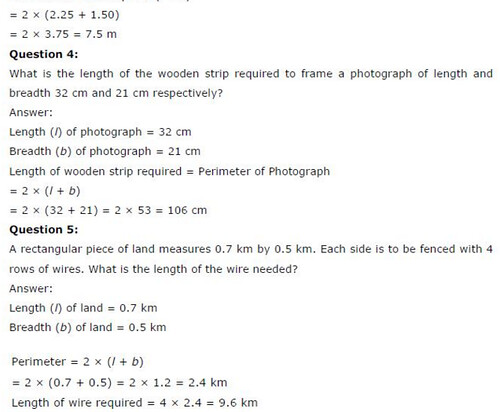NCERT Solutions For Class 6 Maths Chapter 10 Mensuration Ex 10.1 Q3
