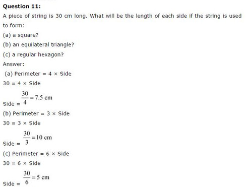 NCERT Solutions For Class 6 Maths Chapter 10 Mensuration Ex 10.1 Q6