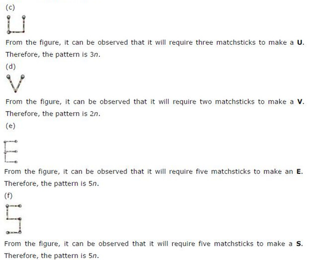 NCERT Solutions For Class 6 Maths Chapter 11 Algebra Ex 11.1 Q2