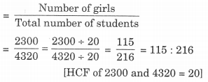 NCERT Solutions For Class 6 Maths Chapter 12 Ratios and Proportions