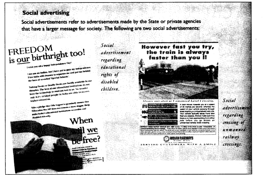NCERT Solutions For Class 7 Civics Social Science Chapter 7 Understanding Advertising Q4