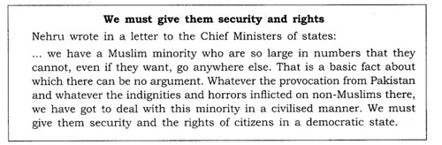 NCERT Solutions For Class 8 History Social Science Chapter 12 India After Independence Source Based Questions Q1