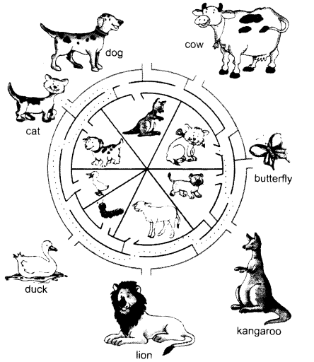 NCERT Solutions for Class 1 English Chapter 1 A Happy Child Lets Draw Q10