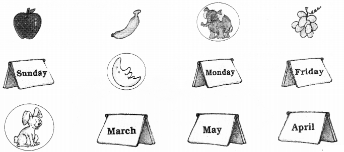 NCERT Solutions for Class 1 English Chapter 21 The Tailor and his Friend Say Aloud Q1.1