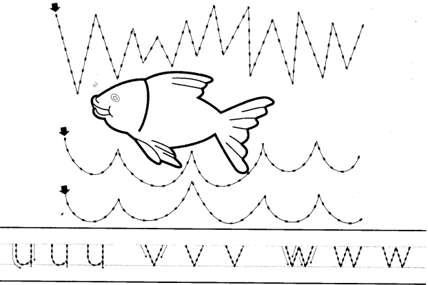 NCERT Solutions for Class 1 English Chapter 3 After a Bath Learn to Write Q1