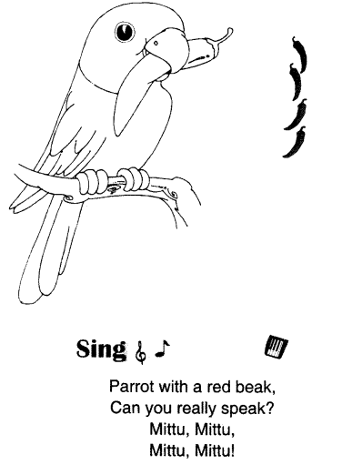 NCERT-Solutions-for-Class-1-English-Chapter-8-Mittu-and-the-Yellow-Mango-Lets-Share-Q1
