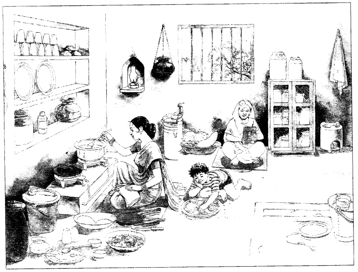 NCERT Solutions for Class 1 Hindi Chapter 7 रसोईघर 2