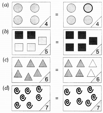 NCERT Solutions for Class 1 Maths Chapter 2 Numbers from One to Nine Page 43 Q3