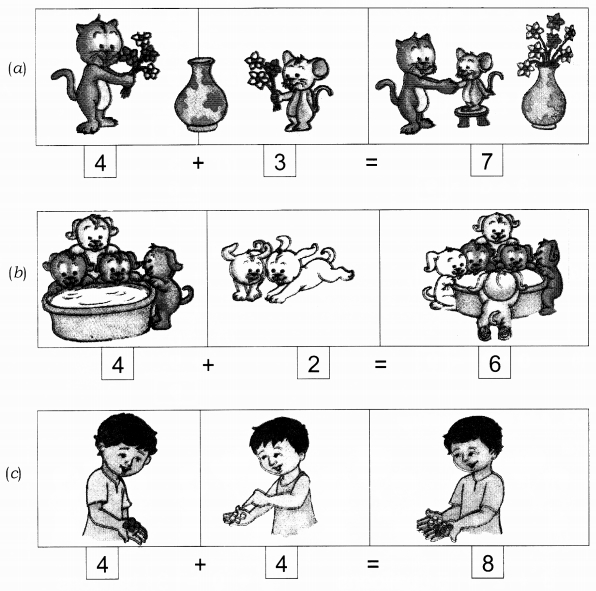 NCERT Solutions for Class 1 Maths Chapter 3 Addition Page 52 Q3