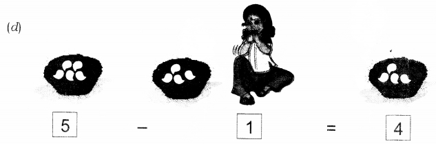 NCERT Solutions for Class 1 Maths Chapter 4 Subtraction Page 61 Q2.1