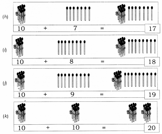 NCERT Solutions for Class 1 Maths Chapter 5 Numbers from Ten to Twenty Page 73 Q1.1