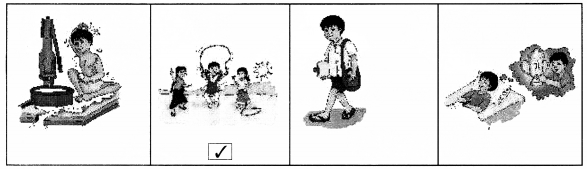 NCERT Solutions for Class 1 Maths Chapter 6 Time Page 89 Q2