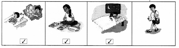 NCERT Solutions for Class 1 Maths Chapter 6 Time Page 89 Q4