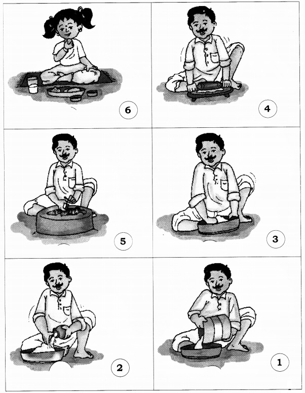 NCERT Solutions for Class 1 Maths Chapter 6 Time Page 89 Q5