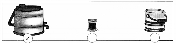 NCERT Solutions for Class 1 Maths Chapter 7 Measurement Page 100 Q1.1