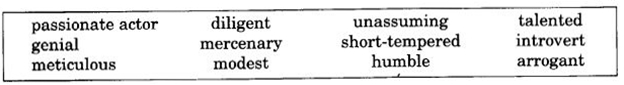 NCERT Solutions for Class 10 English Literature Chapter 5 Patol Babu, Film Star Textbook Questions Q4