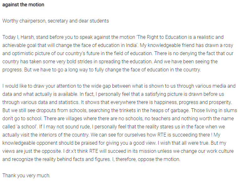 NCERT Solutions for Class 10 English Main Course Book Unit 2 Education Chapter 1 My struggle for an Education Q9.1