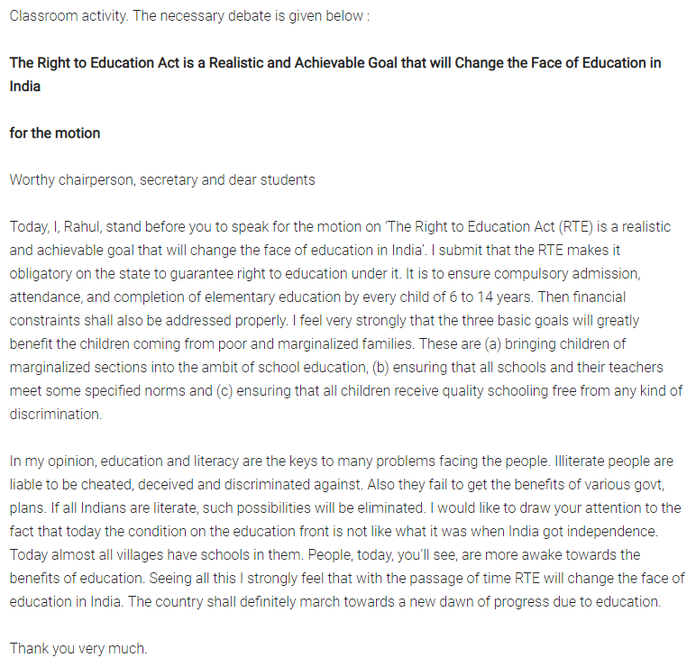 NCERT Solutions for Class 10 English Main Course Book Unit 2 Education Chapter 1 My struggle for an Education Q9