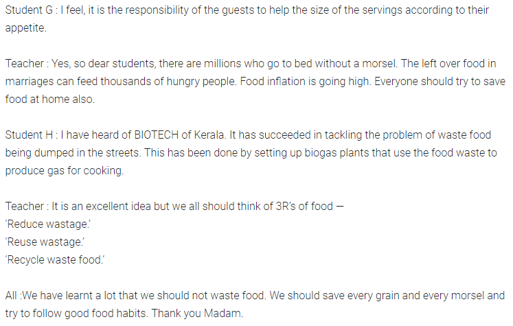 NCERT Solutions for Class 10 English Main Course Book Unit 4 Environment Chapter 3 Let's Clean up Q1.1