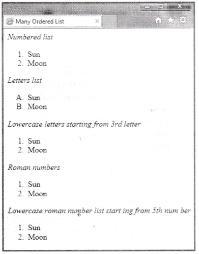 NCERT Solutions for Class 10 Foundation of Information Technology - HTML 7