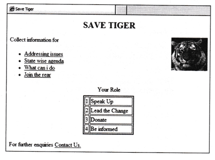 NCERT Solutions for Class 10 Foundation of Information Technology - Working with Tables in HTML 15