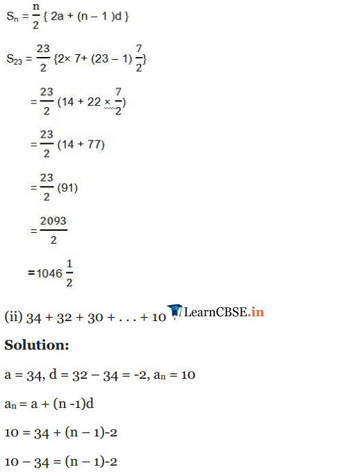 10 Maths AP Exercise 5.3 Solutions
