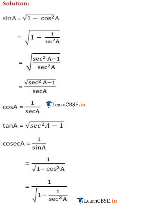 NCERT Solutions for class 10 Maths Chapter 8 Exercise 8.4 Question 3 and 4