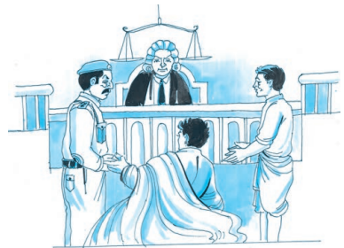 NCERT Solutions for Class 10 Sanskrit Shemushi Chapter 8 विचित्रः साक्षी 1