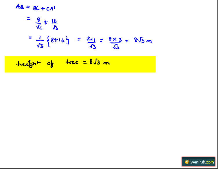 NCERT Solutions for Class 10th Maths Chapter 9 Exercise 9.1 Question 2 Part 2