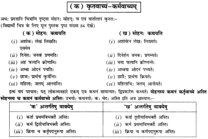 NCERT Solutions for Class 10th Sanskrit Chapter 5 वाच्यम् 1