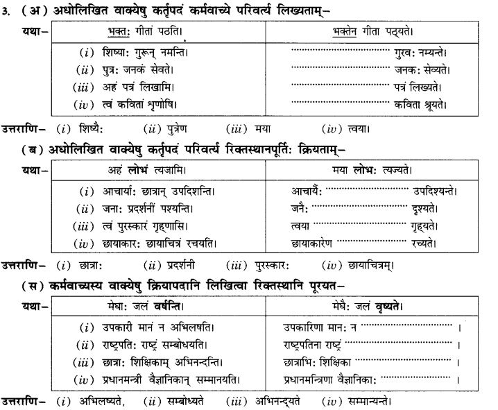 NCERT Solutions for Class 10th Sanskrit Chapter 5 वाच्यम् 5