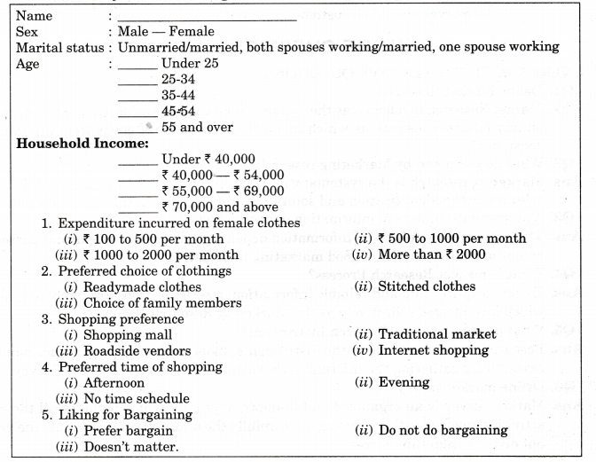 NCERT Solutions for Class 11 Entrepreneurship Researching the Market Facts That Matter Q4