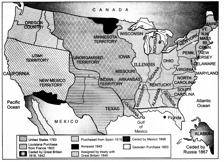 NCERT Solutions for Class 11 History Chapter 10 Displacing Indigenous Peoples Map Skills Q2