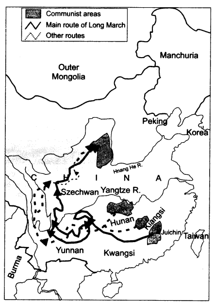 NCERT-Solutions-for-Class-11-History-Chapter-11-Paths-to-Modernization-Map-Skills-Q1
