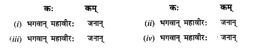 NCERT Solutions for Class 11 Sanskrit Chapter 6 क्षमावीरो विजयते Q3