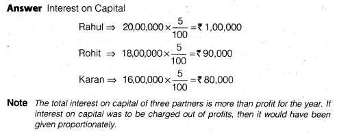 NCERT Solutions for Class 12 Accountancy Chapter 2 Accounting for Partnership Basic Concepts Numerical Problems Q13