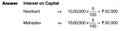 NCERT Solutions for Class 12 Accountancy Chapter 2 Accounting for Partnership Basic Concepts Numerical Problems Q16.2